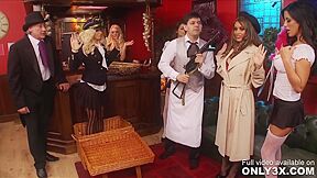 Lily Love & Sabrina Sweet By Featuring Double Penetration, Blowjob, Masturbation, Busty Fuck, Group Sex