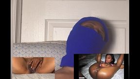 Reaction squirt ebony wet eye rolling orgasm