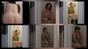 BUNDLE Found Footage From Humpday The Entire Day of Farts Tits Ass and Toilet Clips Both Peeing and Dumping