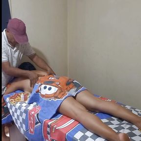Hot Massage with My Neighbor with a Happy Ending Part 1