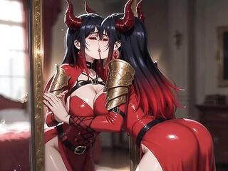 Devil hawt porn twat Ai Generated
