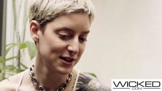 Wicked - Maya Woulfe Gets Into Juicy Threesome &amp; Gets Fucked Hard