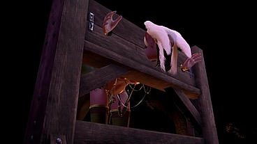 Orc Has his way with his Elf Prisoner - 3D Hentai
