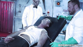 Dr Hugh Hunter assfucking breeds & fists Scotty Taylor & Pierce Paris