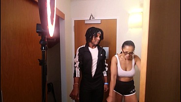 Crazy Asian Girls 2 - Filipina milf Jazmine Cruz clogs her pipes and needs help from nerdy black guy at work
