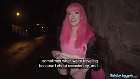 I removed her Chastity Belt and creampied her wet pussy