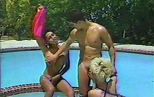 Hot fucking in the pool