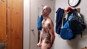 Face Tatted Dildo Fucking