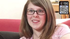 Kinky German dark haired in glasses mashes against each other during an erotic session of rubbing