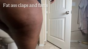 Big Butt Ebony Clapping and farting for you - ebonybooty49