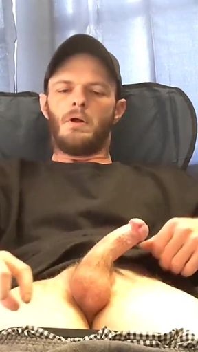 Smoking and stroking compilation - smoke, big dick and cum   Clip 1