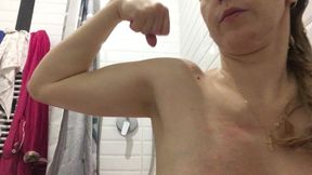 Hairy Armpits and Strong Bicepcs and Back