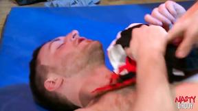 ”NastyDaddy: Sweaty Muscular Studs Strip & Pound Raw In The Gym”