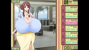 Diabolical Modified Wife: Body Check Size 1 and Month 8 - Swimming