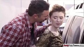 Celestia Vega deepthroats cock