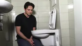 Young blonde brat girls dominate toilet slave