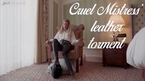 Cruel Mistress' Leather Torment