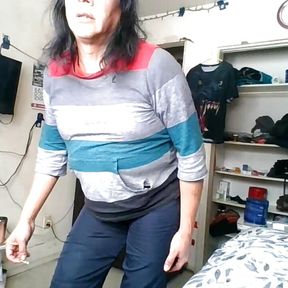 horny mature wedgie crossdresser