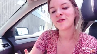 DEEP GORGE in a TEST CABINET !!! Risky sex in public ! ALLICE STORIE's Ep.3