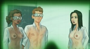 Hindi Cartoon Hentai Story - Magic Glasses &amp; Naughty Shop Girl