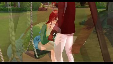 Princess Fiona banged by big cock in swamp