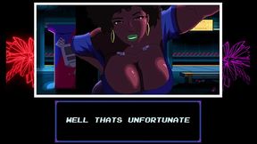 Ms Nightingale - Big tits Black Cyberpunk girl