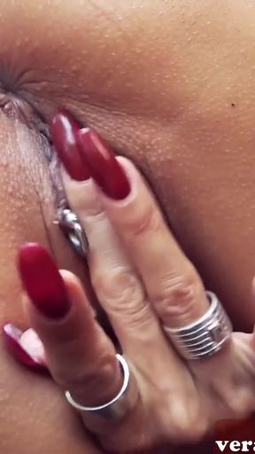 Mature black haired German woman during a public fuck date in a car   Clip 3