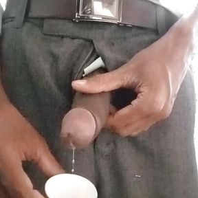 Huge cock masturbation cumshot