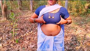 Indian Stepmom and Stepson Hardcore Fucking in Jungle
