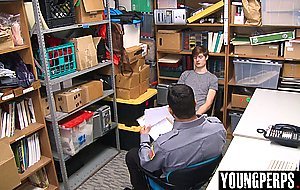 Straight teen detained and fucked by Officers raw cock