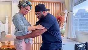 Granny Sabrina Gets Her Ass & Pussy Fucked Pov