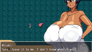 Tanned Girl Natsuki [ HENTAI Game ] Ep.16 happy ending with lord impregnaria defeated !