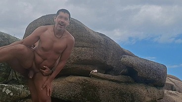 DADDY ARGENTINO LEVANDO PORRA NO CU NA PRAIA DE FLORIANÓPOLIS