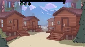 Reconnecting at Camp Pinewood – 3D Anime Couple’s Intimate Reunion