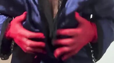 Her huge natural tits begging to be messed with