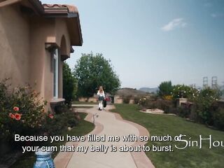 Preggy Teen Doxy Implores for Greater amount!