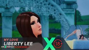 Liberty Lee Rides Cock in Passionate Cowgirl Scene from The Sims 4