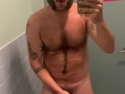 Almost Caught Masturbating in Doctors Office Washroom