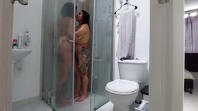 Beautiful Latin in the Shower