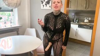 Your domina FUCKS you with a STRAP-ON !!
