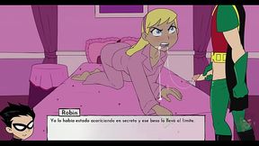 Kitten es una puta infiel, le rompo el culito a Starfire con un anal, Beast girl se deja tocar y Raven es una mustia que ser&aacute_ cogida pronto | 18TITANS | CAPITULO 3 EN ESPA&Ntilde_OL