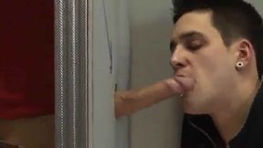 Gloryhole Dick-sucking Turns Into Amazing Anal Actio