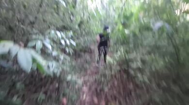 I went hiking and begged a hiker to fuck my ass raw outdoors