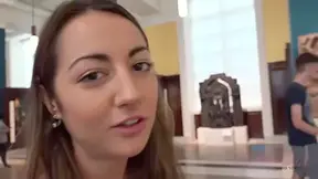Atk Girlfriends And Lily Adams - Lily Enjoys The Museum, And Your Cock
