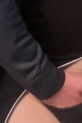 Wow! Dirty Stranger Fingers Rubbing My Pussy in the Subway