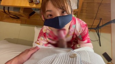 京都で着物美少女と衝撃ハメ撮り中出しデート！