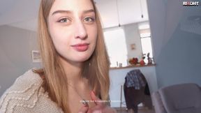 Eva Tender Asks to Be Fucked in the Ass After Casting and Squirts From Anal Fucking! Part 2