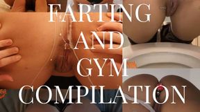 Farting and sweaty gym compilation