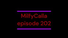 MilfyCalla- Deep blow-job while wearing fur Hooded Puffer Jackets 202