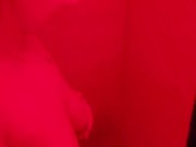 Our 101st - sauna solos, shower solo, 2 creampies, and loud orgasms
